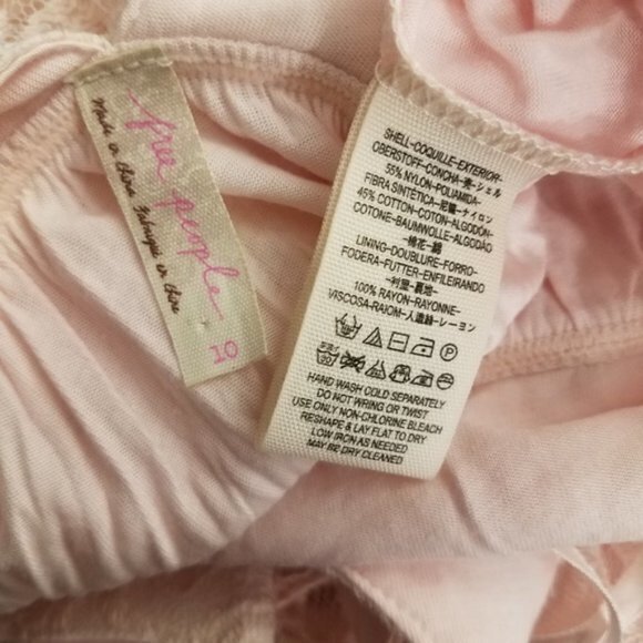 Free People Dress 10 Turn Back Time‎ Lace Petal Pi - Picture 6 of 7